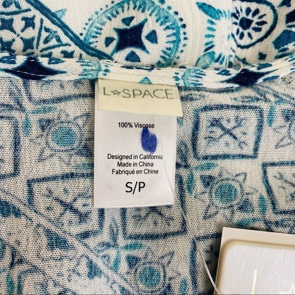 L*space Aubrey Romper Patchwork Boho Print Size S - Picture 12 of 15